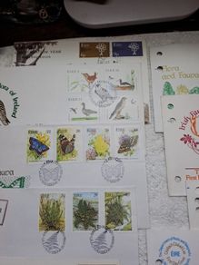 stamps FDC flora and fauna