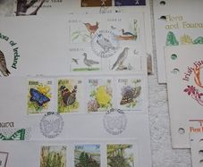 stamps FDC flora and fauna