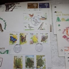 stamps FDC flora and fauna