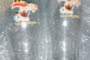 vintage  1994  Guinness world cup glasses