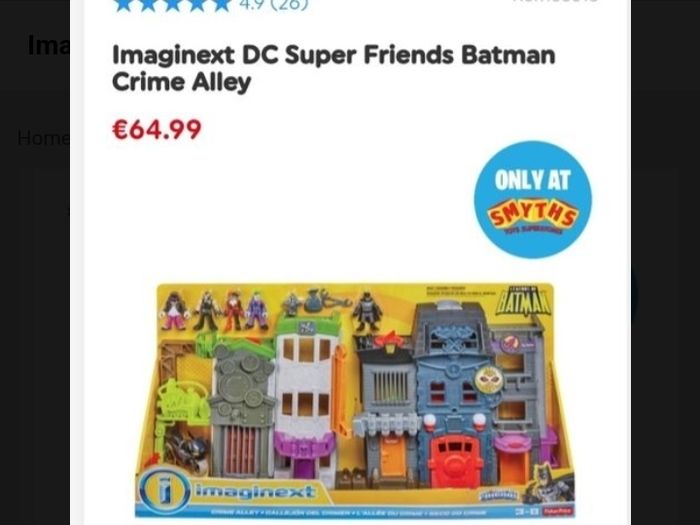 Imaginext Batman and Joker set