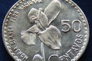 Guatemala Silver 50 centavos 1963