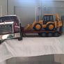 Bruder Mack Granite Truck with Low Loader & Digger Image 4