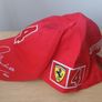 Vintage Ferrari F1 Cap Barrichello #4 Embroidered Signature Image 2