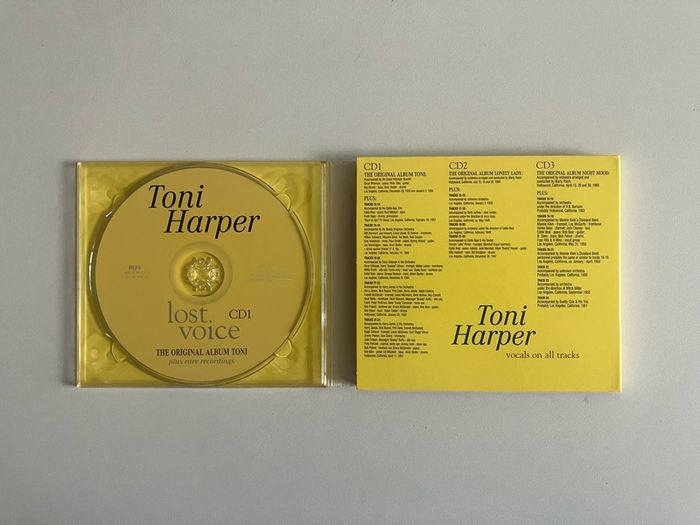 Toni Harper Lost Voice 3 x CD Digipak NM
