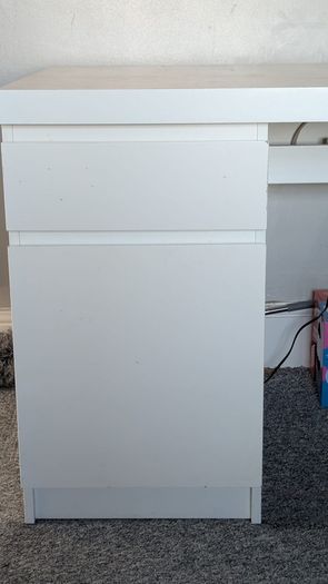 Malm Desk white