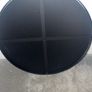 Round Black Metal Frame Mirror (50cm) Heavy Quality Image 4