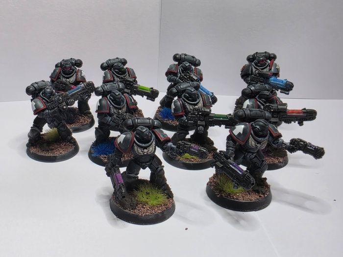 Raven guard Hellblaster Squad X10