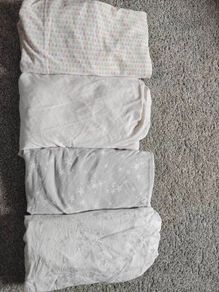 Cot Sheets x 4
