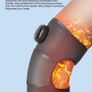 Vibration Heated Knee Massager Shoulder Brace 3-In-1 Heated Knee Elbow Shoulder Brace Wrap 3 Adjustable Vibrations Heating Modes Image 3