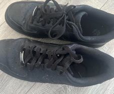 Mens black Airforces