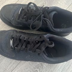 Mens black Airforces