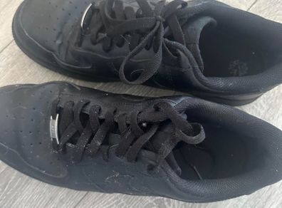 Mens black Airforces