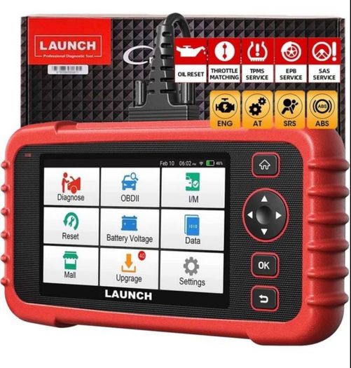 Launch 123x car diagnostics tool NEW 7 reset