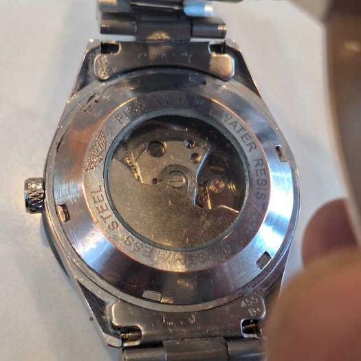 Prince London Automatic watch - exhibition case