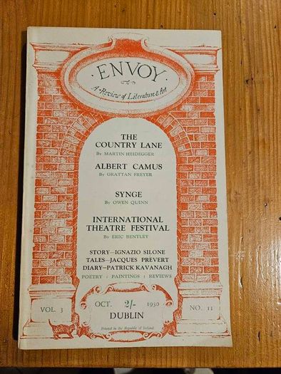 Envoy. A Review Of Literature. 1949-50. X 8. First Edition Paperback In Good Condition.  See Photos For Same.