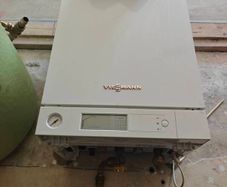 Viesmann 100w system gas boiler 19kw with cylinder.