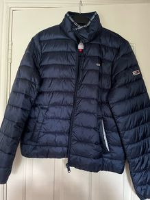 Brand new Tommy Hilfiger navy puffer jacket