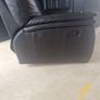 Black Leather 3-Seater Recliner Sofa & 2 Recliner Chairs Image 6