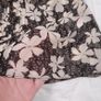 Wallis Black Cream Sheer Chiffon Floral Pintuck Pleat Blouse Top 12UK/40EU Image 4
