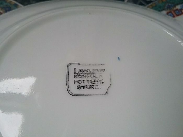 Lawley's China Cake/Bread Plate+ serving cake plates