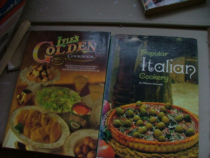 cook books.
