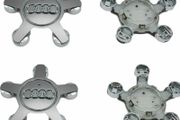 4pcs 135mm Car Wheel Alloy Center Caps Hub Emblem For Audi Q5 Q7 A4 A6 A7 S4 S6 Q5 TT R8