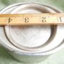 Vintage English Breakfast Tea  Engraved Round Silver Plated Container Image 9