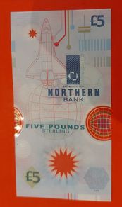 Northern Bank Uncirclulated 1999 Millennium Plastic Five Pound Note