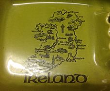 Vintage Ashtray ( Ireland ) 1970s