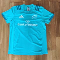 Turquoise Adidas 2018 Munster Rugby training top (L)