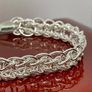 Sterling Silver Byzantine Bracelet Image 2