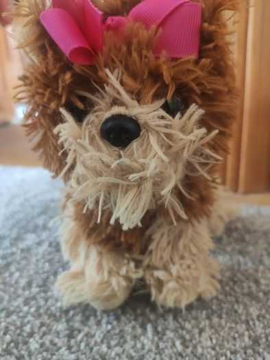 Official Nickelodeon JoJo Siwa "BowBow" plush puppy dog, released in 2017 by Just Play.