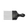 Wide Tooth Afro Pick Comb Long Metal Pin Image 4