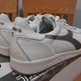 2010 Diadora B.Elite 1981. White/Gold. Rare Premium Kangaroo Leather Edition. UK 8.5. Rare. Terrace Wear. Football. Casuals. 70's/80's Retro. Collectable. Tennis Wear. Bjorn Borg. Original Box. Image 9