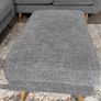 Charcoal 3 + 2 Seater Sofa Set + Footstool Image 4