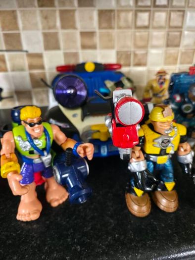 vintage fisher price Action heroes