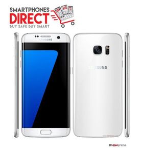 Samsung Galaxy S6 Edge Gold, Blue & White - 32GB - Unlocked - Warranty