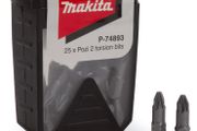 Makita P-74893 PZ2 25mm Screwdriver Bit Box 25pk