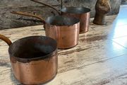 vintage pots decoration