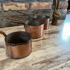 vintage pots decoration