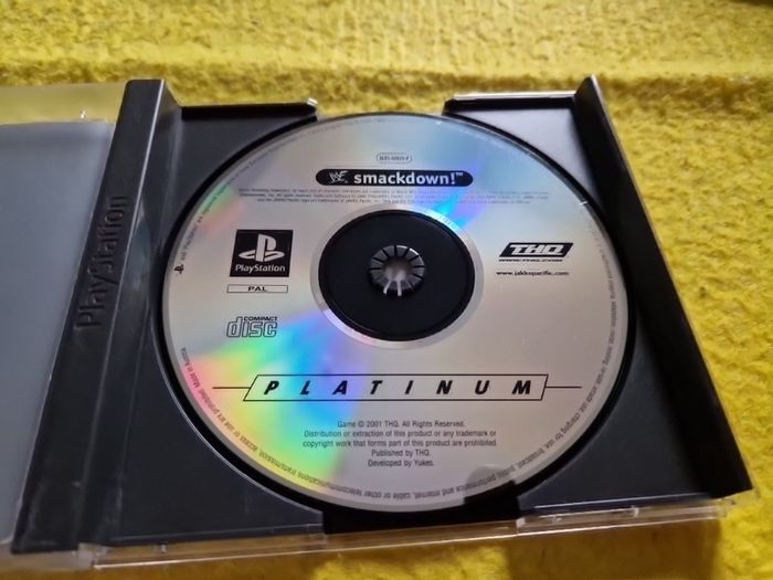 Smack Down PlayStation1 Ps1 PlayStation2 Ps2 Games Original