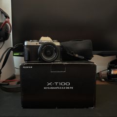 Fujifilm X-T100 with XC 15-45mm F3.5-5.6 OIS PZ Kit Lense
