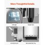 Frozen Drink Maker, 15L Single Tank Slushy Machine, 60 Cups Stainless Steel Margarita Smoothie Frozen Drink Machine Image 3