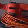 Black Decker Electric Hedge Trimmer Working Image 2