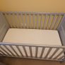 Nested Sorrento Baby Cot Grey with Mattress & Fisher Price butterfly dreams toy with Music/light Image 2
