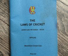 The official rulebook - The Laws of Cricket (2000 Code 4th Edition - 2010)