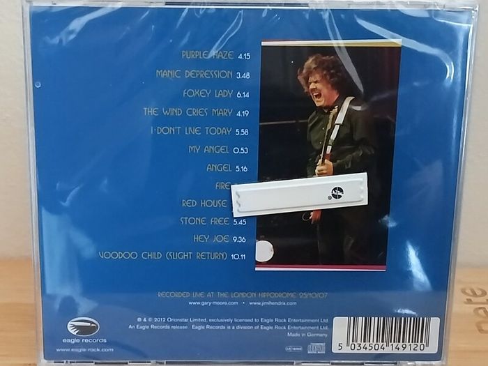 Gary Moore Blues For Jimi CD Album