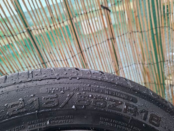 Tyres 215x55x16 set 4 in very good condition