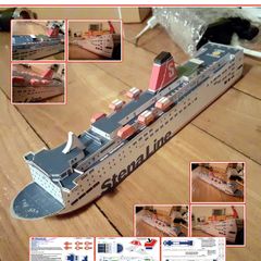 Stena Europe Stena Line Card Model Ferry Kit